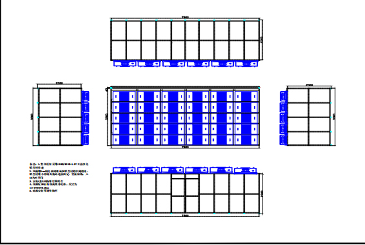 潔凈棚平面設計圖