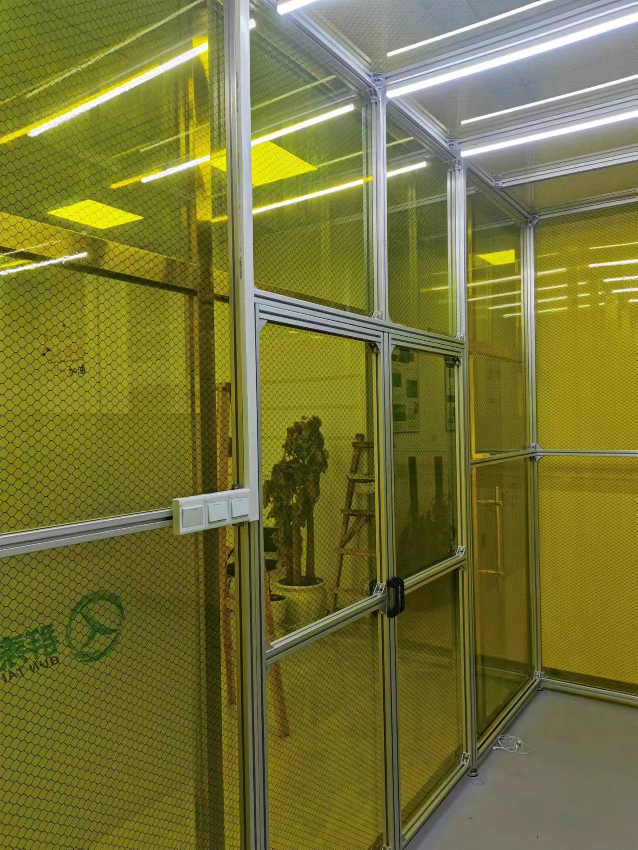 防靜電網(wǎng)格簾潔凈棚