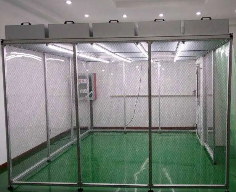 十萬級(jí)無塵棚效果圖