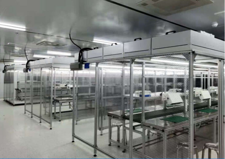 百級網(wǎng)格簾無塵棚防靜電網(wǎng)格簾